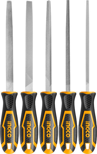 Ingco HKTFS0508 Set of Files with Handle 5pcs