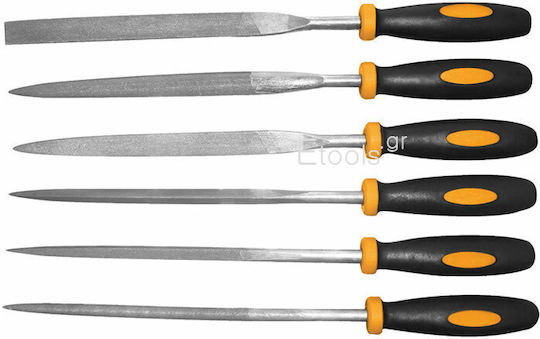 Ingco HKTF63 Set of Files with Handle 6pcs