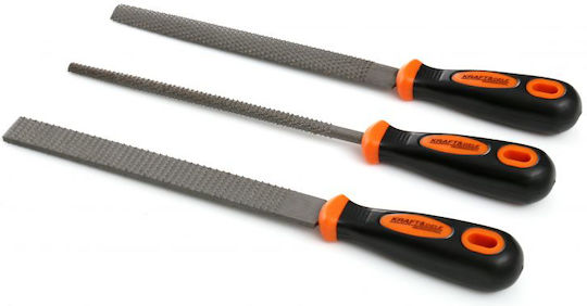 Kraft & Dele KD10892 Set Limes cu Mâner 3buc
