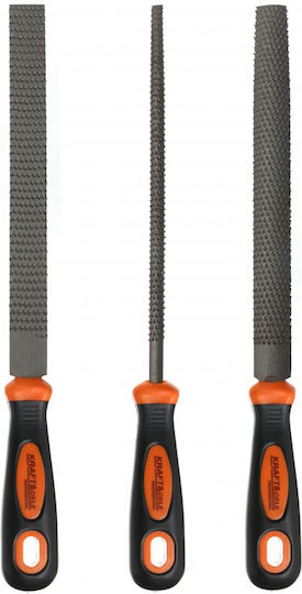 Kraft & Dele KD10892 Set Limes cu Mâner 3buc