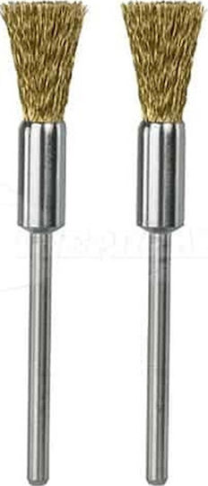 Proxxon Drill Wire Brush 8mm Bell 2pcs 2896110
