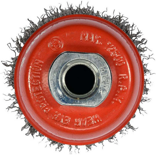 Yato YT-47658 Wire Brush Bell 65mm with M14 thread Set of 10pcs