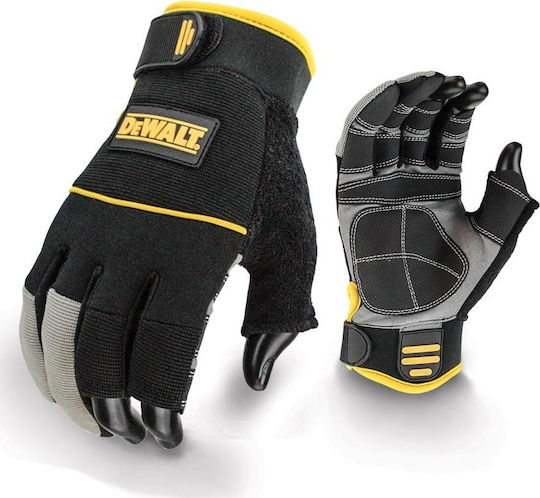 Dewalt Framer Gloves for Work Yellow Nitrile, Latex/Polyurethane 3 Fingers 1pcs