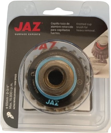 Jaz HST0065QM14 Wire Brush with Bristles 65mm M14