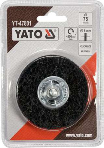 Yato YT-47801 Συρματόβουρτσα για Δράπανο 75mm