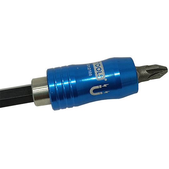 SKS Tools Adapter with Socket 1/4'' and Output Bit Holder 100mm