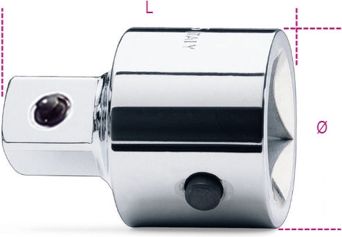 Beta Adapter with Socket 1'' and Output 3/4''
