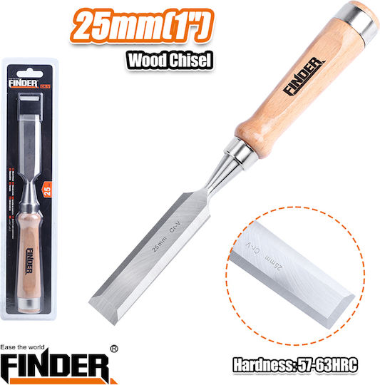 Finder 25mm with Wooden Handle