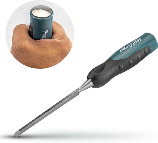 Bormann BHT7830 Skewed Chisel 6mm with Plastic Handle