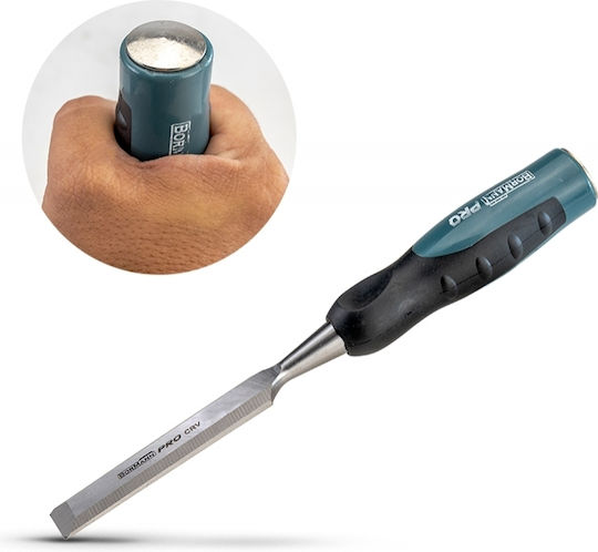 Bormann BHT7846 Skewed Chisel 22mm with Plastic Handle