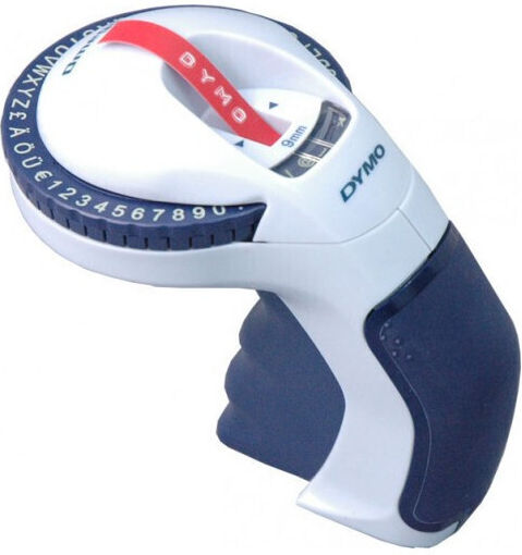 Dymo Omega Mechanical Handheld Label Maker in Blue Color