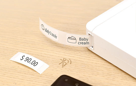 Niimbot D110 Electronic Handheld Label Maker 1 Row in White Color
