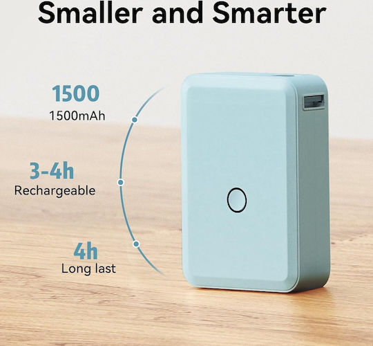 Niimbot D110 Electronic Handheld Label Maker in Blue Color
