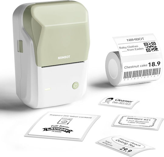 Niimbot B1 Electronic Handheld Label Maker 1 Row in Green Color
