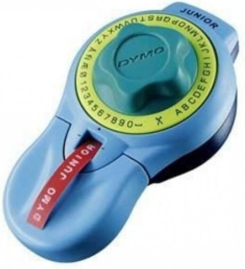 Dymo Embosser Junior Mechanical Handheld Label Maker in Blue Color