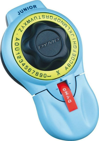 Dymo Embosser Junior Mechanical Handheld Label Maker in Blue Color