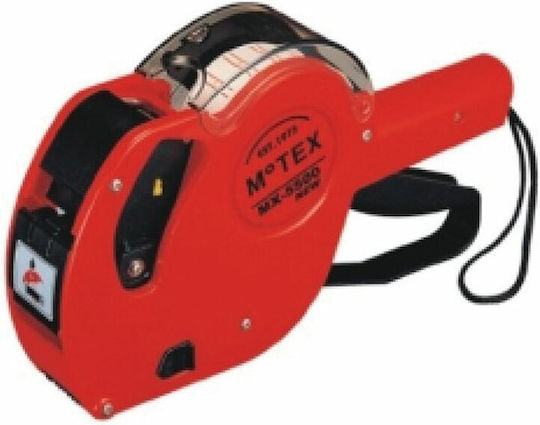 Motex 5500 Handheld Label Maker 1 Row in Red Color