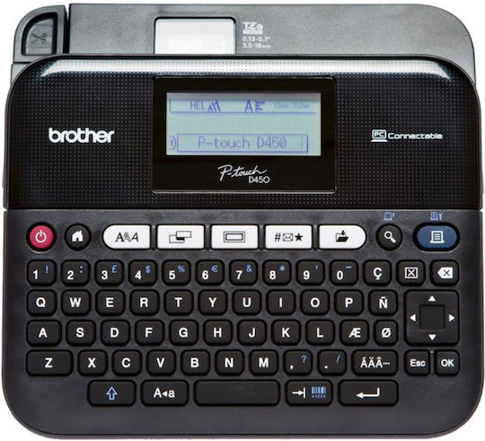 Brother Electronic Portable Label Maker Black