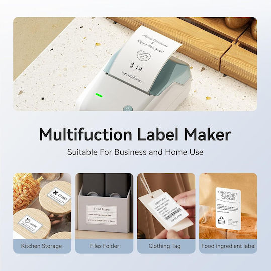 Niimbot Electronic Label Maker With Bluetooth White