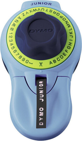 Dymo Junior Mechanical Handheld Label Maker in Light Blue Color