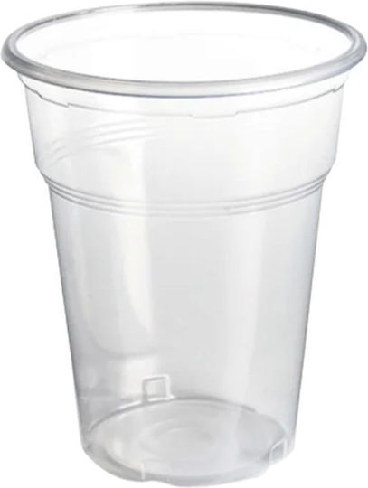 Disposable Plastic Transparent Cup 300ml 50pcs