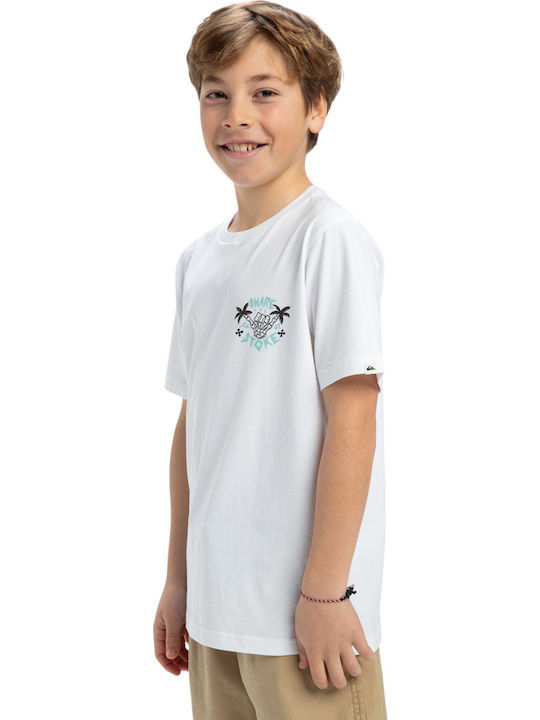 Kids' T-shirt White Ev Share Stoke
