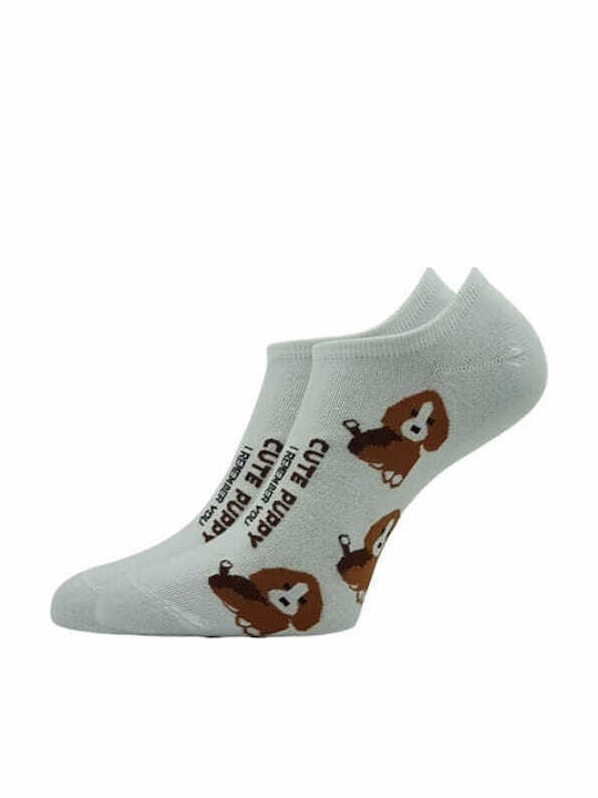 12er-Pack Damen Baumwoll-Knöchelsocken 1106 Mehrfarbig Prive