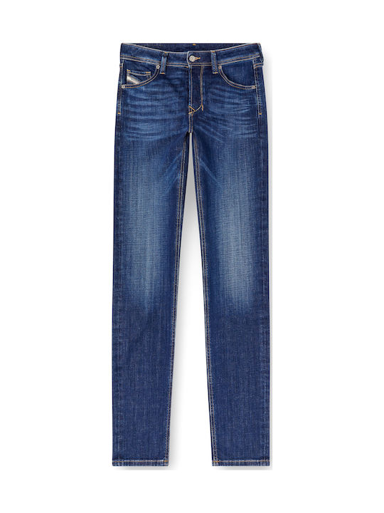 Larkee-beex Men's Jeans Pants Blue