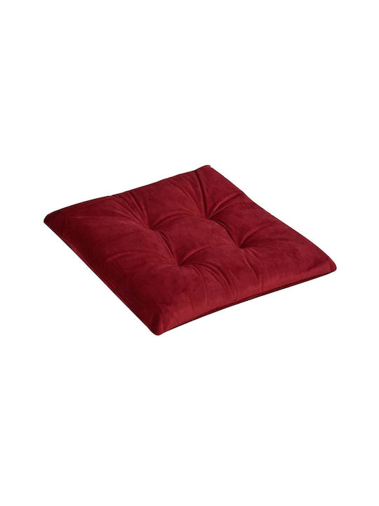 Garden Chair Cushion Burgundy 40x40cm.
