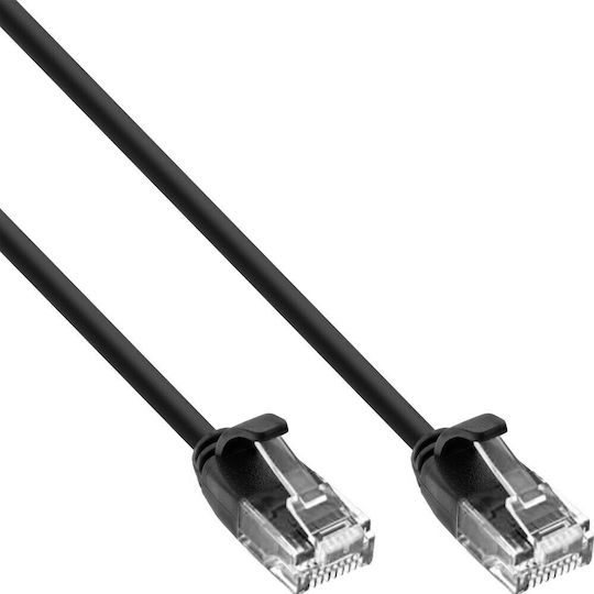 Techly U/UTP Cat.6 Ethernet Network Cable 3m Black