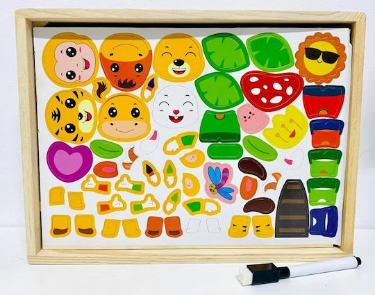 Creative Montessori Joc Educațional de Cunoștințe din Lemn