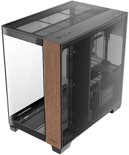 Antec C8 Геймърско Пълна Кула Компютърна Кутия със Страничен Прозорец Черна
