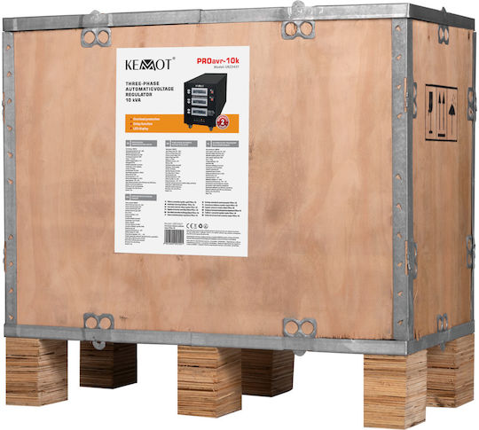 Kemot Proavr-10k Automatic Three-phase Voltage Stabilizer