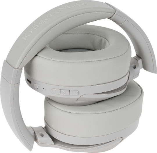 Kruger&matz F2 Kabellose Over-Ear-Kopfhörer Grau