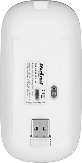 Rebel WM210 Wireless Mouse White