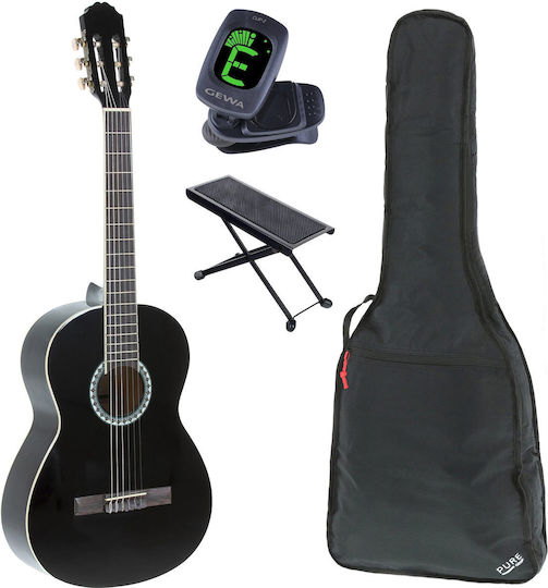 Gewa Κλασική Κιθάρα 4/4 Concert Basic Black
