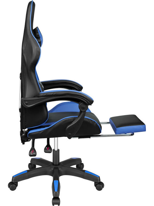 Kruger & Matz Warrior GX-150 Геймърски стол с подлакътник Черно / Синьо