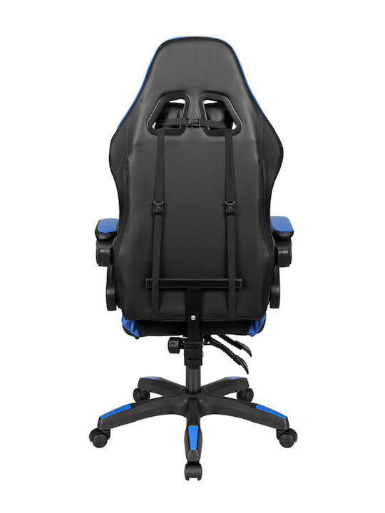 Kruger & Matz Warrior GX-150 Геймърски стол с подлакътник Черно / Синьо