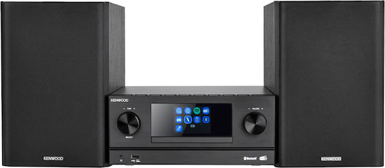 Kenwood Ηχοσύστημα 2.0 Smart Micro 100W με CD / Network Player Player και Bluetooth