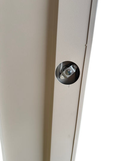 Metal Cabinet Lock Mechanism with Two Keys Φ2x2.5x1.79cm