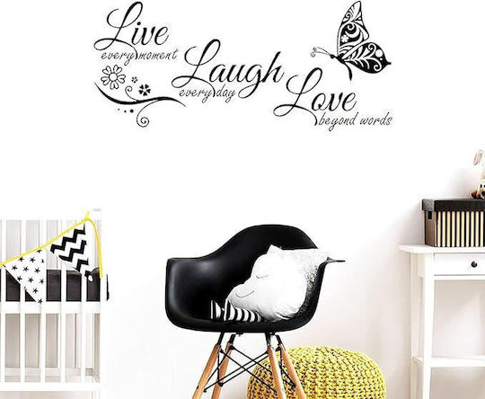 Decorative Wall Stickers 2 Sheets Vinyl Quotes