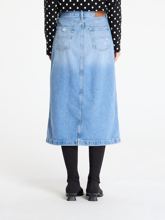 Midi Пола Denim