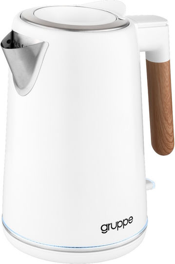 Gruppe WK-2020 Kettle 1.7lt 2200W White