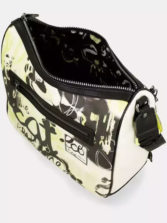 Women's Messenger Bag Black / White