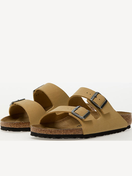 Arizona Birko-flor Birkibuc Birkibuc Дамски Сандали Екрю Нормална Кройка