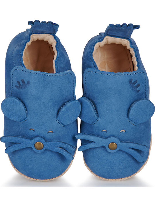 Easy Peasy Baby Slippers Blue My Blublu Mouse