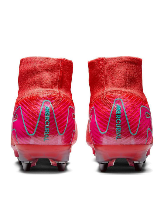 Nike Mercurial Superfly 10 Elite Football Shoes with Cleats Red