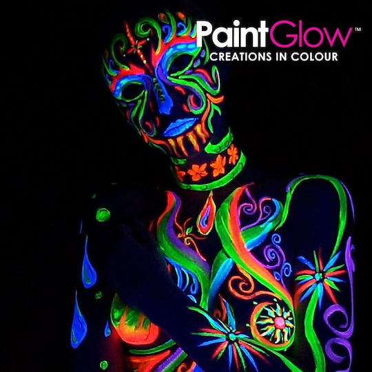 Neonblauer Gesichtsmalfarbenstift