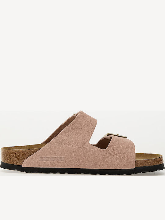 Arizona Γυναικεία Σανδάλια Ροζ Narrow Fit