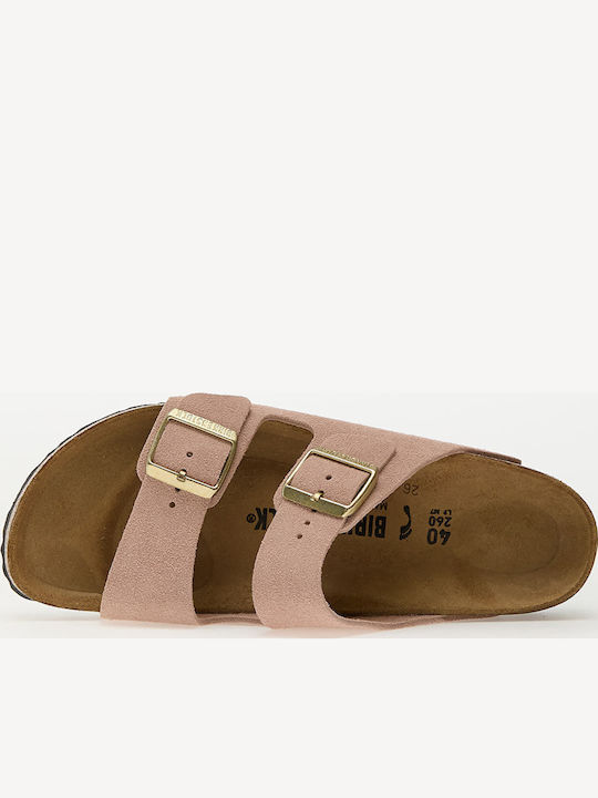 Arizona Γυναικεία Σανδάλια Ροζ Narrow Fit